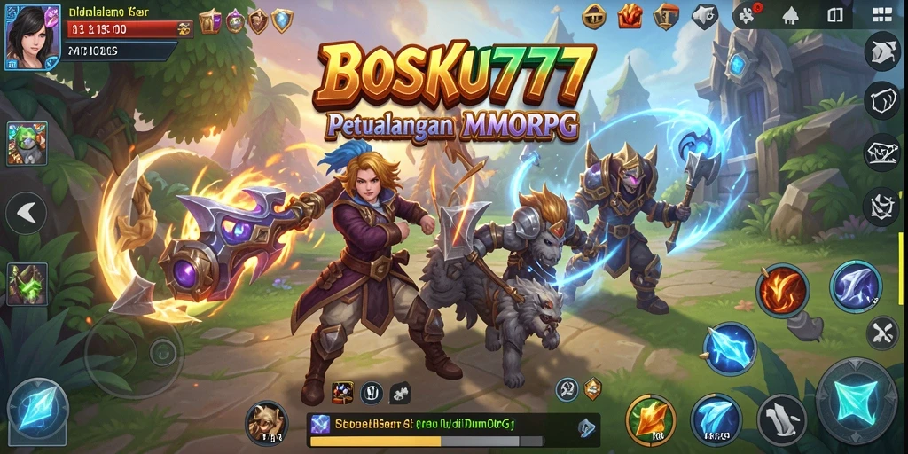 Screenshot dari gameplay BOSKU777 yang menampilkan petualangan seru.