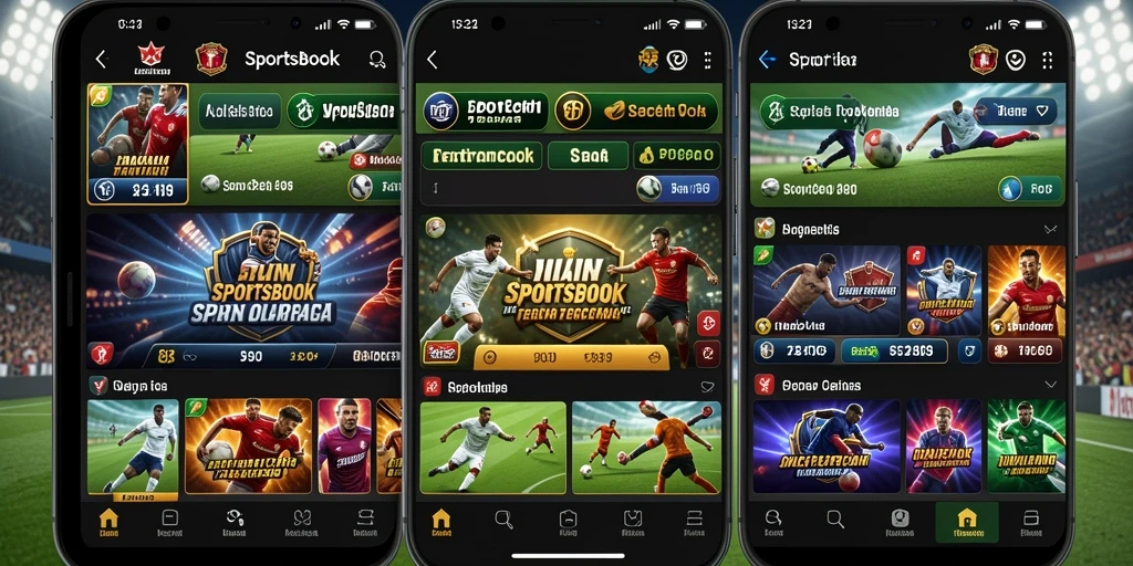 Tampilan menarik dari gameplay taruhan olahraga F32.