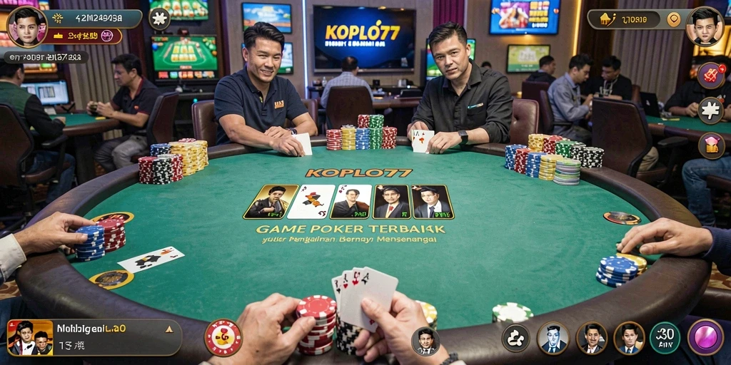 Gameplay seru poker di KOPLO77 yang mengasyikkan dan menantang.