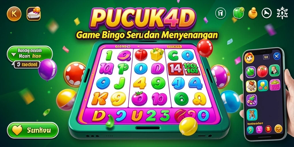 Tampilan gameplay seru dari PUCUK4D yang penuh aksi Bingo.