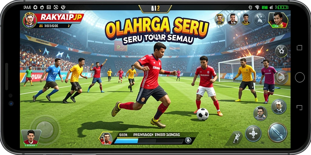 Tampilan gameplay RAKYATJP yang seru dan kompetitif.