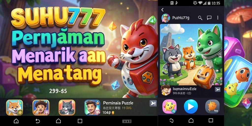 Screenshot gameplay SUHU777 yang menampilkan teka-teki yang menarik.