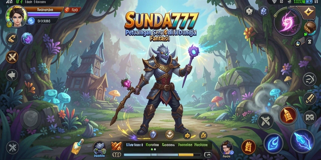 Tampilan gameplay petualangan seru dalam SUNDA777.